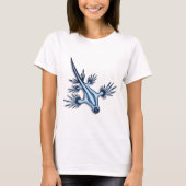 T-shirt Dragon bleu Nudibranch (Devant)