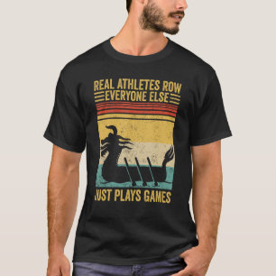 T-shirt Dragon Boat Racing Course Paddle Athlètes Row Ever