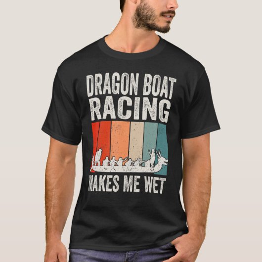 T-shirt Dragon Boat Racing Me Rend Humide (Devant)