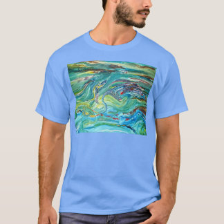 T-shirt Dragon Caché Dans Une Tempête