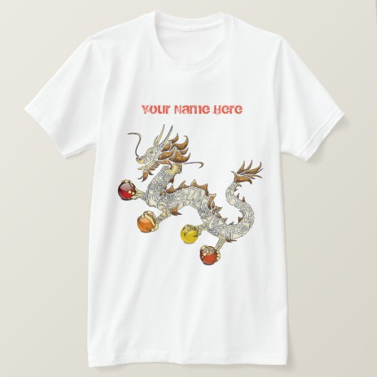 T-shirt Dragon Chakra (Design devant)