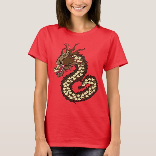 T-shirt Dragon chinois (Devant)
