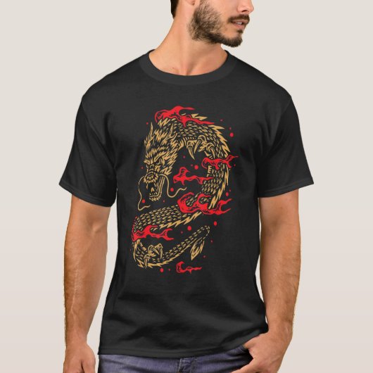 T-shirt Dragon chinois (Devant)