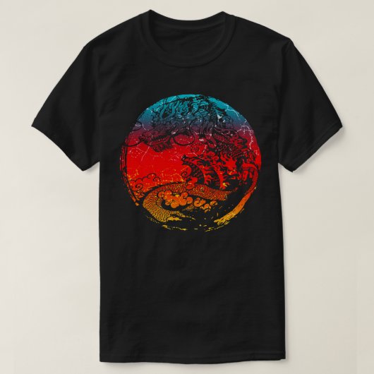 T-shirt Dragon chinois 13 (Design devant)