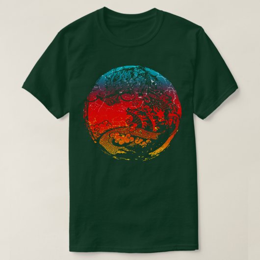 T-shirt Dragon chinois 13 (Design devant)