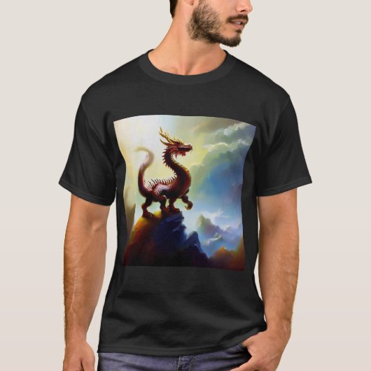 T-shirt Dragon chinois (3) (Devant)