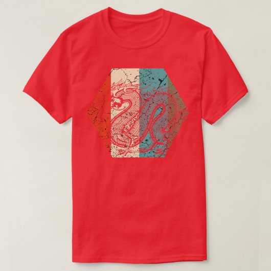 T-shirt Dragon chinois 35 (Design devant)