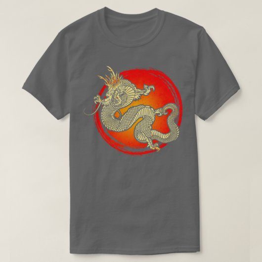 T-shirt Dragon chinois 9 (Design devant)