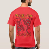 T-shirt Dragon chinois - Année du dragon (Dos)