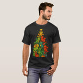 T-shirt Dragon Christmas Tree Funny Dragon Xmas  (Devant entier)