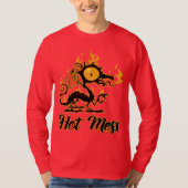 T-shirt Dragon Crise Mess Hot Mess (Devant)