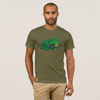 T-shirt Dragon D20 vert