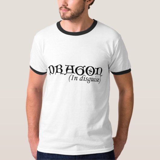 T-shirt Dragon dans le déguisement (Devant)