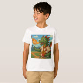 T-shirt Dragon de baseball (Devant entier)