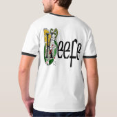 T-shirt Dragon de Celtic de Keefe (Dos entier)
