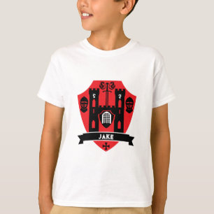 T-shirt Dragon de Chevalier médiéval anglais