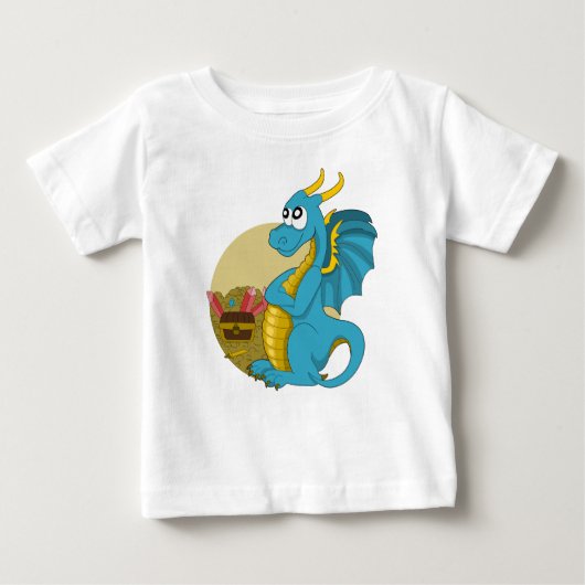 T-shirt dragon de dessin animé (Devant)