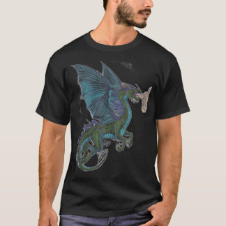 T-shirt dragon de diamant
