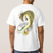 T-shirt dragon de donna (Dos)