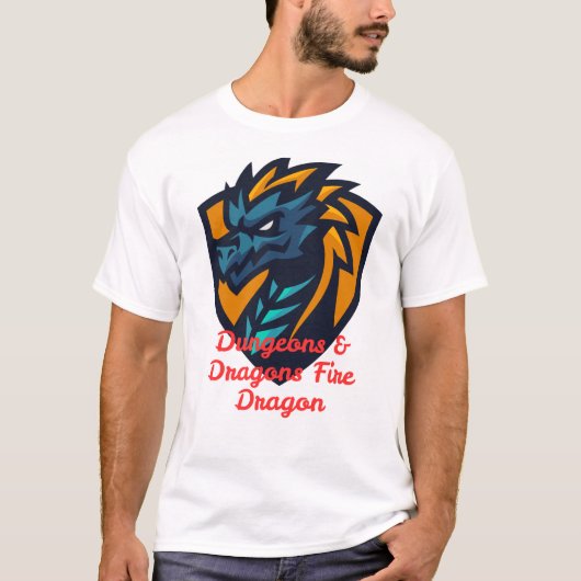 T-shirt dragon de Dungeons & Dragons - Fant Epic (Devant)