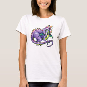 T-shirt Dragon de fée d'arc-en-ciel de "Draco"