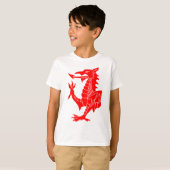 T-shirt Dragon de Gallois effréné (Devant entier)