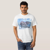 T-shirt Dragon de glace (Devant entier)