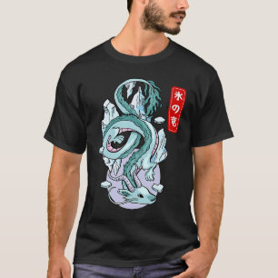 T-shirt Dragon De Glace Japonais Élément Mythique À ailes
