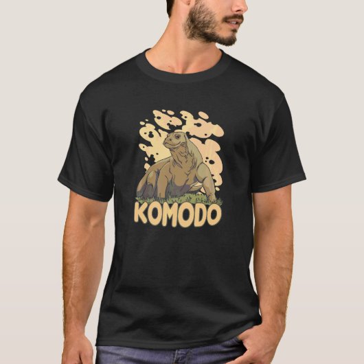 T-shirt Dragon de Komodo (Devant)