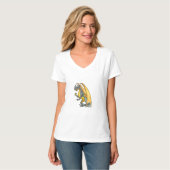 T-shirt Dragon de respiration du feu (Devant entier)