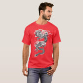 T-shirt Dragon de singularités (Devant entier)