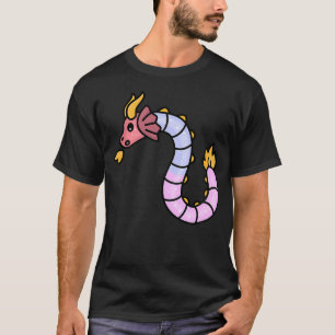 T-shirt Dragon de ver gummy Drôle de créature en bonbon Pu