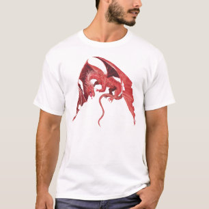 T-shirt Dragon de vol rouge