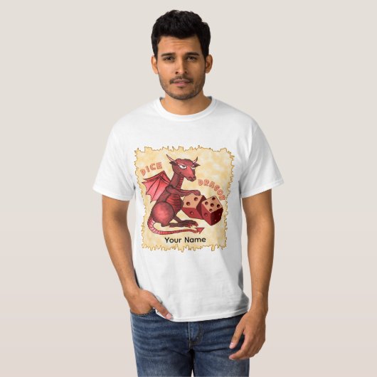 T-shirt Dragon Dice (Devant entier)