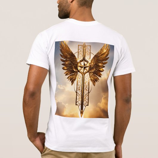T-shirt Dragon d'or (Dos)