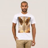 T-shirt Dragon d'or (Devant entier)