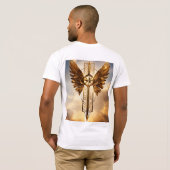 T-shirt Dragon d'or (Dos entier)