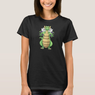 T-shirt Dragon Drôle Pour Hommes Femmes Dragon Serpentine