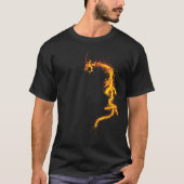T-shirt dragon du feu (Devant)