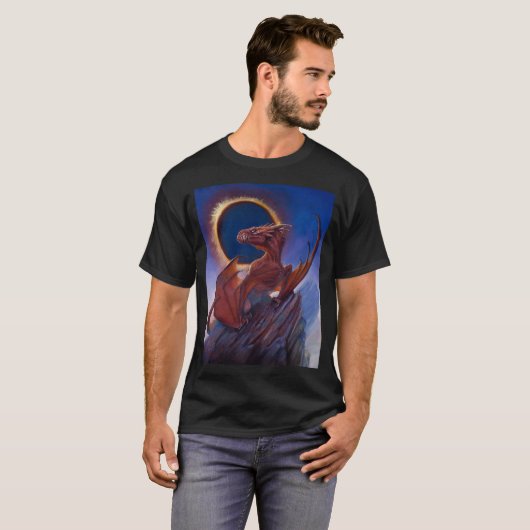 T-shirt Dragon Eclipse (Devant entier)