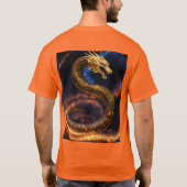T-shirt Dragon en feu - Lancer l'enfer (Dos)