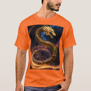 T-shirt Dragon en feu - Lancer l'enfer