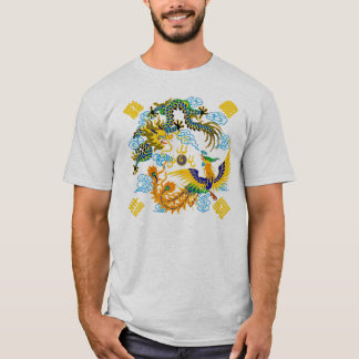 T-shirt Dragon et art de Chinois de Phoenix