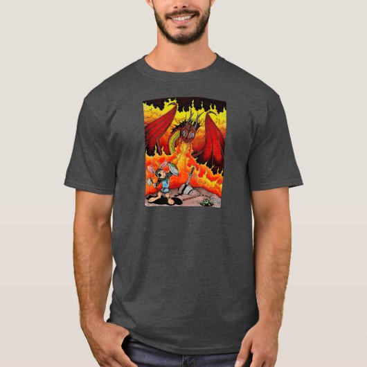 T-shirt Dragon et lapin (Devant)