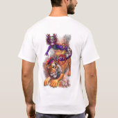 T-shirt Dragon et tigre Yin Yang (Dos)