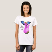 T-shirt Dragon et Vase (Devant entier)