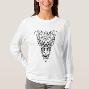 T-shirt Dragon feuille