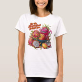 T-shirt Dragon Fruits Transformation Divine (Devant)
