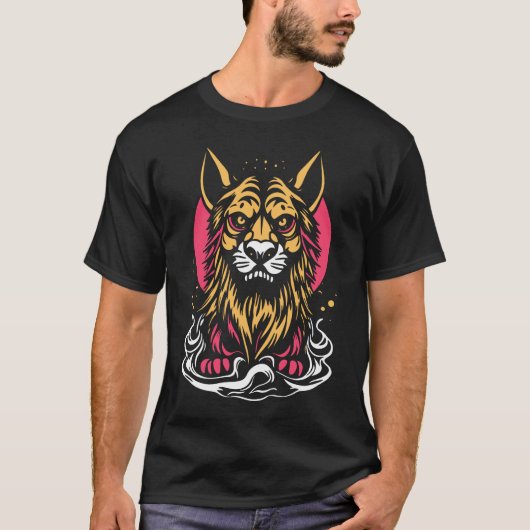 T-shirt dragon funky (Devant)