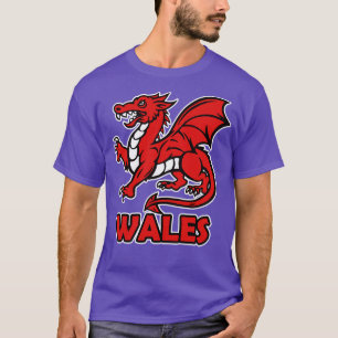 T-shirt Dragon gallois cymru